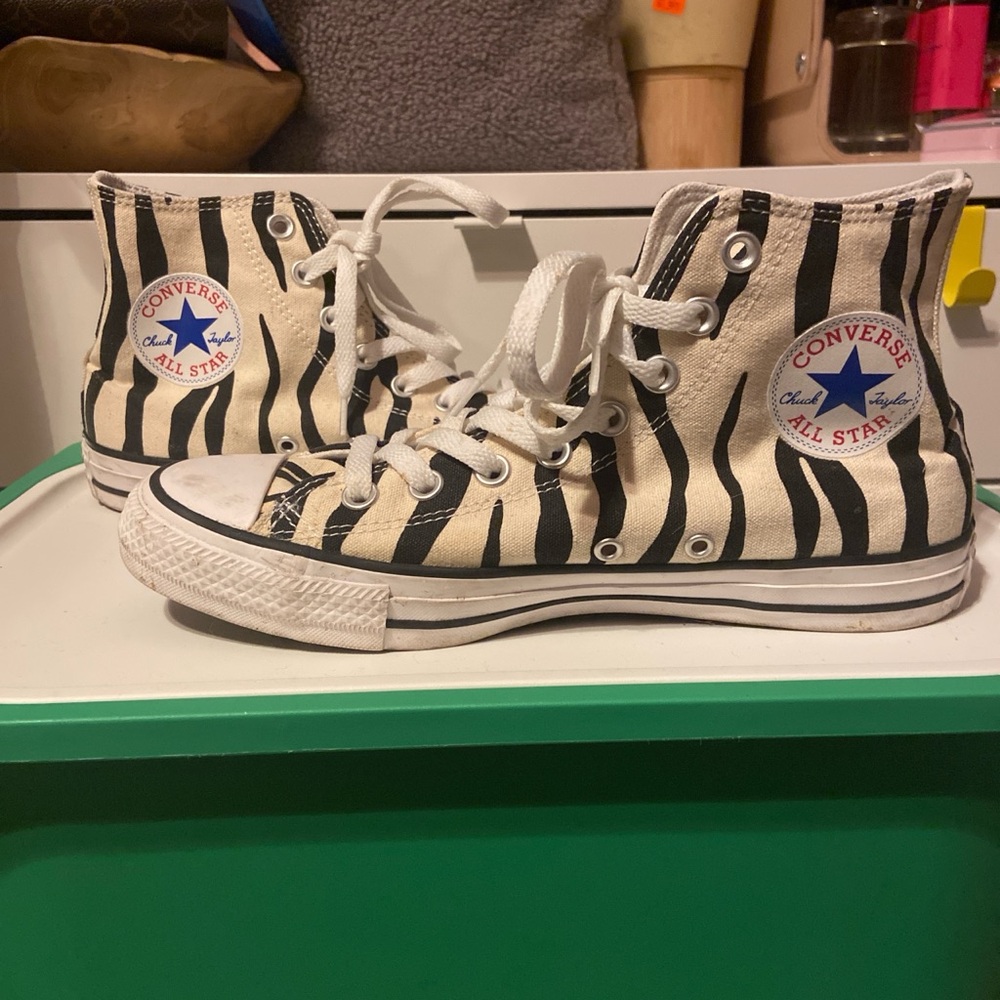 Converse high tops Zebra Print - Picture 2 of 5